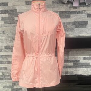 Izod XFG Lightweight Pink Rain Jacket Coat Women’s Size XS